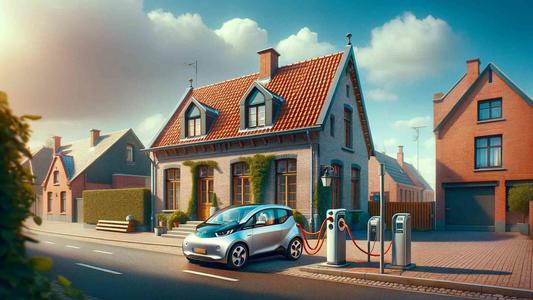 Elektrische auto laden