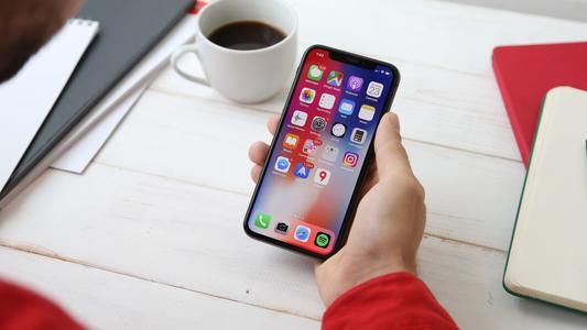 mobiele telefoon met apps
