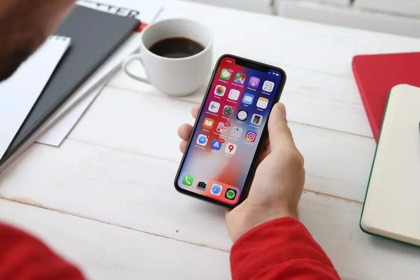 mobiele telefoon met apps